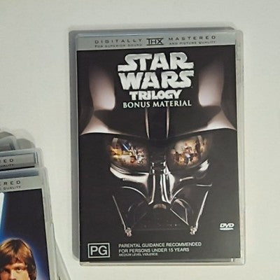 Star Wars IV, V, VI Trilogy Collection (DVD, 1977, 4-Disc) Region 4