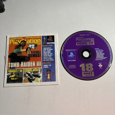 Official Australian Playstation Magazine January Issue 18 Demo Disc PAL
