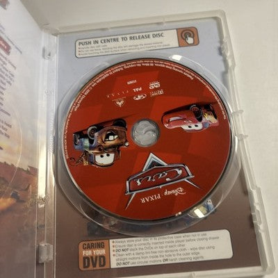 Cars (DVD, 2006) Pixar Disney Region 4