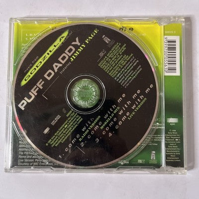 Puff Daddy, Jimmy Page – Come With Me (CD, 1998) Australia 666026 9