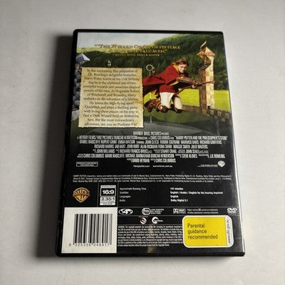 Harry Potter and the Philosopher's Stone (DVD, 2001) Region 4