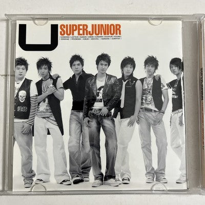 Super Junior – The First Single 'U' (CD, 2006) South Korea SMCD125