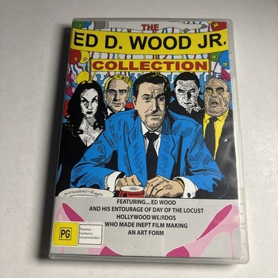 The Ed D. Wood Jr. Collection (DVD, 1959, 4-Disc) All Regions