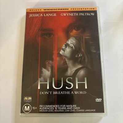 Hush (DVD, 1998) Gwyneth Paltrow, Jessica Lange Region 4 NEW