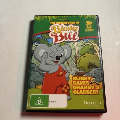 Blinky Bill Saves Granny's Glasses (DVD, 1993) All Regions
