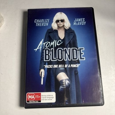 Atomic Blonde (DVD, 2017) James Faulkner, Charlize Theron Region 4,2