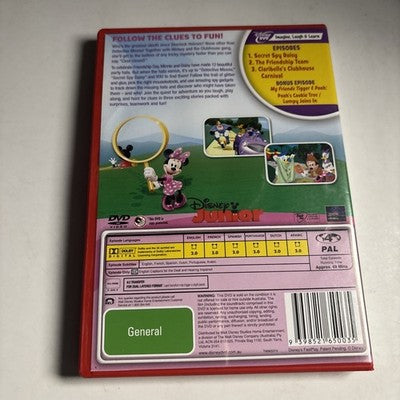Mickey Mouse Clubhouse - Detective Minnie (DVD, 2006) Region 4