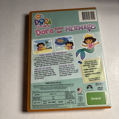Dora the Explorer - Dora Saves the Mermaid (DVD, 2000) Region 4