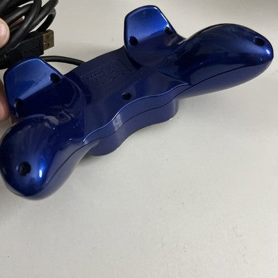 Hori Horipad 3 Turbo Sony PlayStation 3 PS3 Controller USB Blue + Rapid Fire
