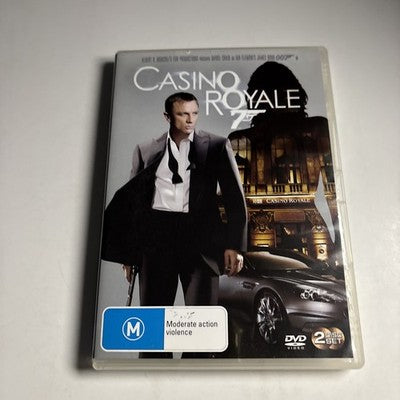 Casino Royale (DVD, 2006) Daniel Craig Region 4