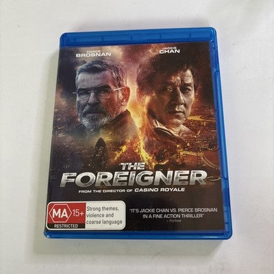 The Foreigner (Blu-ray, 2017) Jackie Chan, Pierce Brosnan Region B