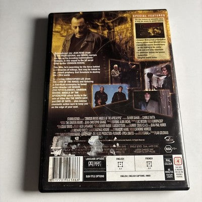 Crimson Rivers 2 - Angels of the Apocalypse (DVD, 2004) Jean Reno Region 4