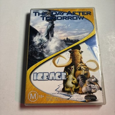 The Day after Tomorrow / Ice Age (DVD, 2004) Region 4