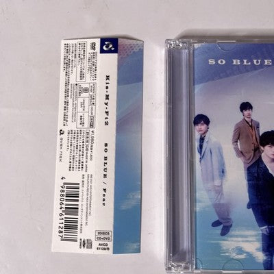 Kis-My-Ft2 – So Blue/Fear (CD + DVD, 2021, 2-Disc) Japan Obi AVCD-61128B