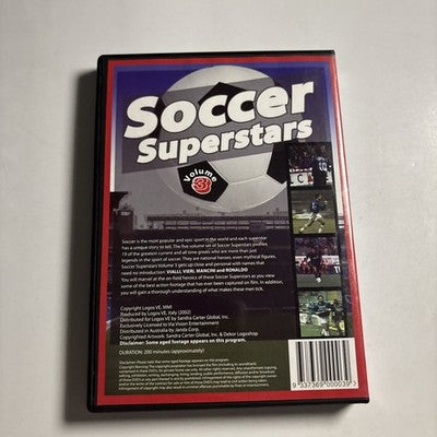 Soccer Superstars Vol. 3 (Viery, Ronaldo, Vialli, Mancini) DVD All Regions