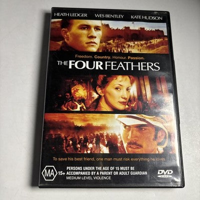 The Four Feathers (DVD, 2002) Heath Ledger Region 4