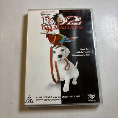 102 Dalmatians (DVD, 2000) Glenn Close, Gerard Depardieu Region 4