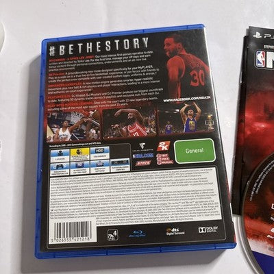 NBA 2K16 (SONY PS4 GAME, G) Manual