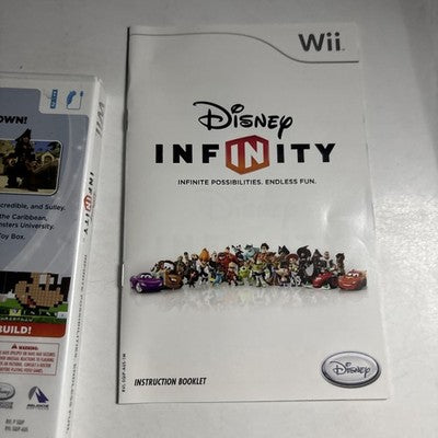 Disney Infinity Nintendo Wii Pal Manual Included