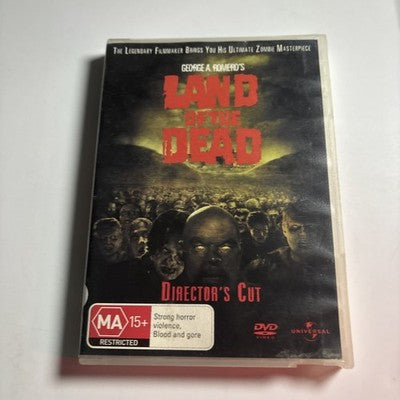 Land of the Dead - Director's Cut (DVD, 2005) Dennis Hopper, Region 4,2