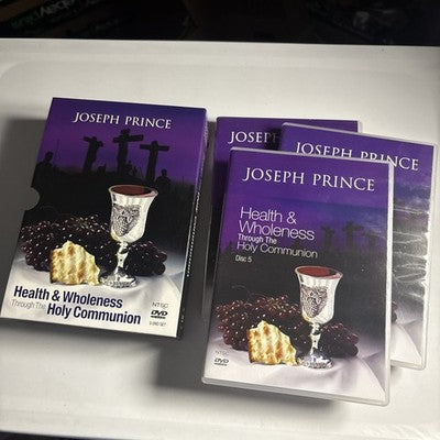 Joseph Prince: Health & Wholeness Through The Holy Communion DVD All Regions