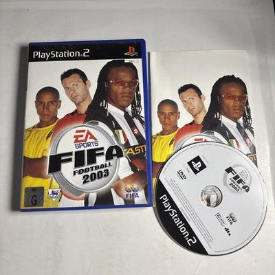 FIFA Football 2003 PS2 Sony PlayStation 2 PAL EA Sports Game  Complete