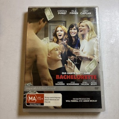 Bachelorette (DVD, 2012) Kirsten Dunst, Isla Fisher Region 4