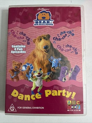 Bear in the Big Blue House: Dance Party (DVD, 1997) ABC Kids Region 4