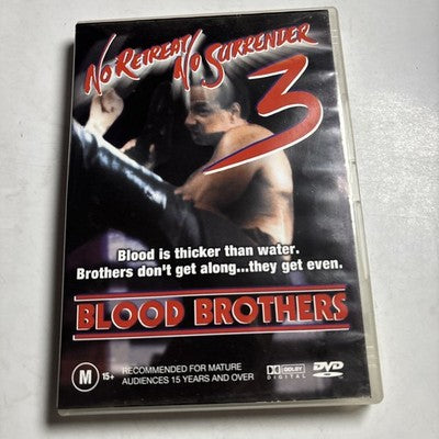 No Retreat, No Surrender 3 - Blood Brothers (DVD, 1990) Region 4