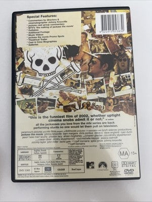 Jackass The Movie (DVD, 2002) Region 4