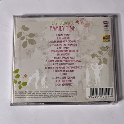 Jay Laga'aia – Family Time (CD, 2014) Australia 4701554