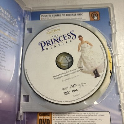The Princess Diaries  / The Princess Diaries 2 (DVD 2006) Anne Hathaway Region 4