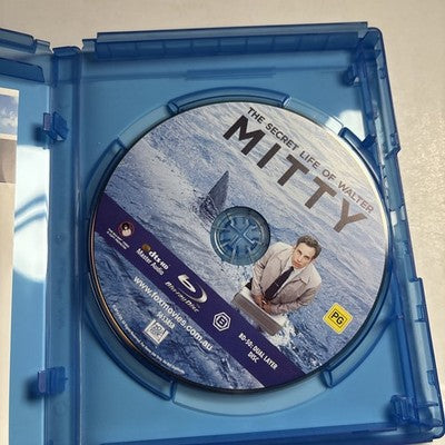 The Secret Life of Walter Mitty (Blu-ray, 2013) Ben Stiller Region B