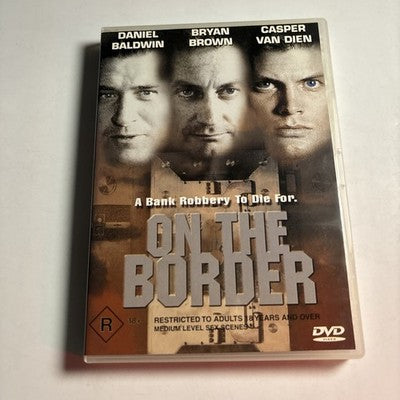 On the Border (DVD, 1998) Daniel Baldwin, Bryan Brown Region 4