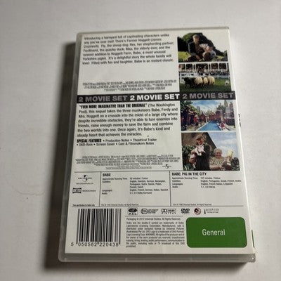 Babe / Babe - Pig in the City (DVD, 1995) Region 4,2