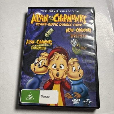 Alvin and the Chipmunks Meet Frankenstein / Meet the Wolfman (DVD) Region 4,2