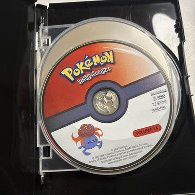 Pokémon Indigo League Collection 2 (DVD, 2012) Region 4