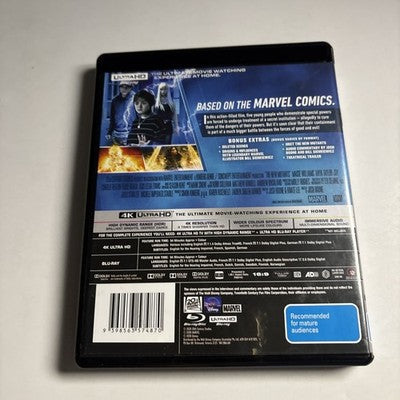 The New Mutants (4K Ultra HD + Blu-ray, 2020) All Regions