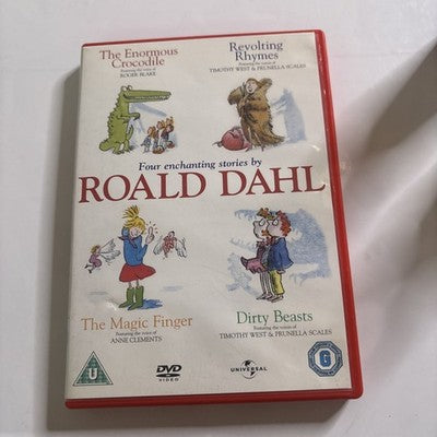 Four Enchanting Stories By Roald Dahl (DVD 2005) Region 4,2