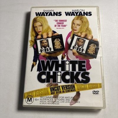 White Chicks (DVD, 2004) Shawn Wayans, Frankie Faison, Marlon Wayans Region 4