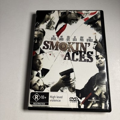 Smokin' Aces (DVD, 2007) Ryan Reynolds, Ben Affleck Region 4,2