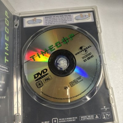Timecop (DVD, 1994) Mia Sara, Jean-Claude Van damme Region 4