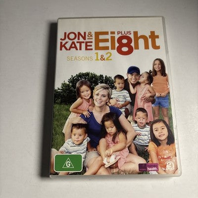 Jon & Kate + Eight : Season 1 & 2 (DVD, 2007) Region 4 NEW