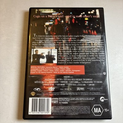 The Glimmer Man (DVD, 1996) Steven Seagal Region 4