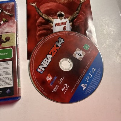 NBA 2K14 PS4 Sony PlayStation 4 Complete With Manual