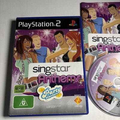 Singstar Anthems Sony Playstation 2 (PS2) - Complete With Manual PAL