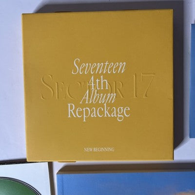Seventeen – 4th Album Repackage - Sector 17 (CD, 2022) Korea PLD0164