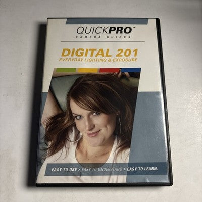 QuickPro Camera Guides - Digital 201 Everyday Lighting & Exposure (DVD, 2007)