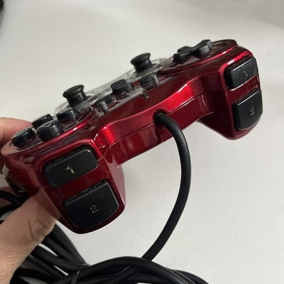 Hori Sony PS3 Horipad 3 Turbo PlayStation 3 Controller Red Rapid Fire Function