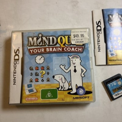 Mind Quiz: Your Brain Coach Nintendo DS Manual